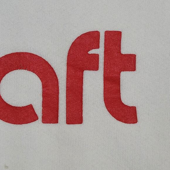 Vintage Toolcraft Sweatshirt Womens Large 20x24 White - Picture 14 of 16